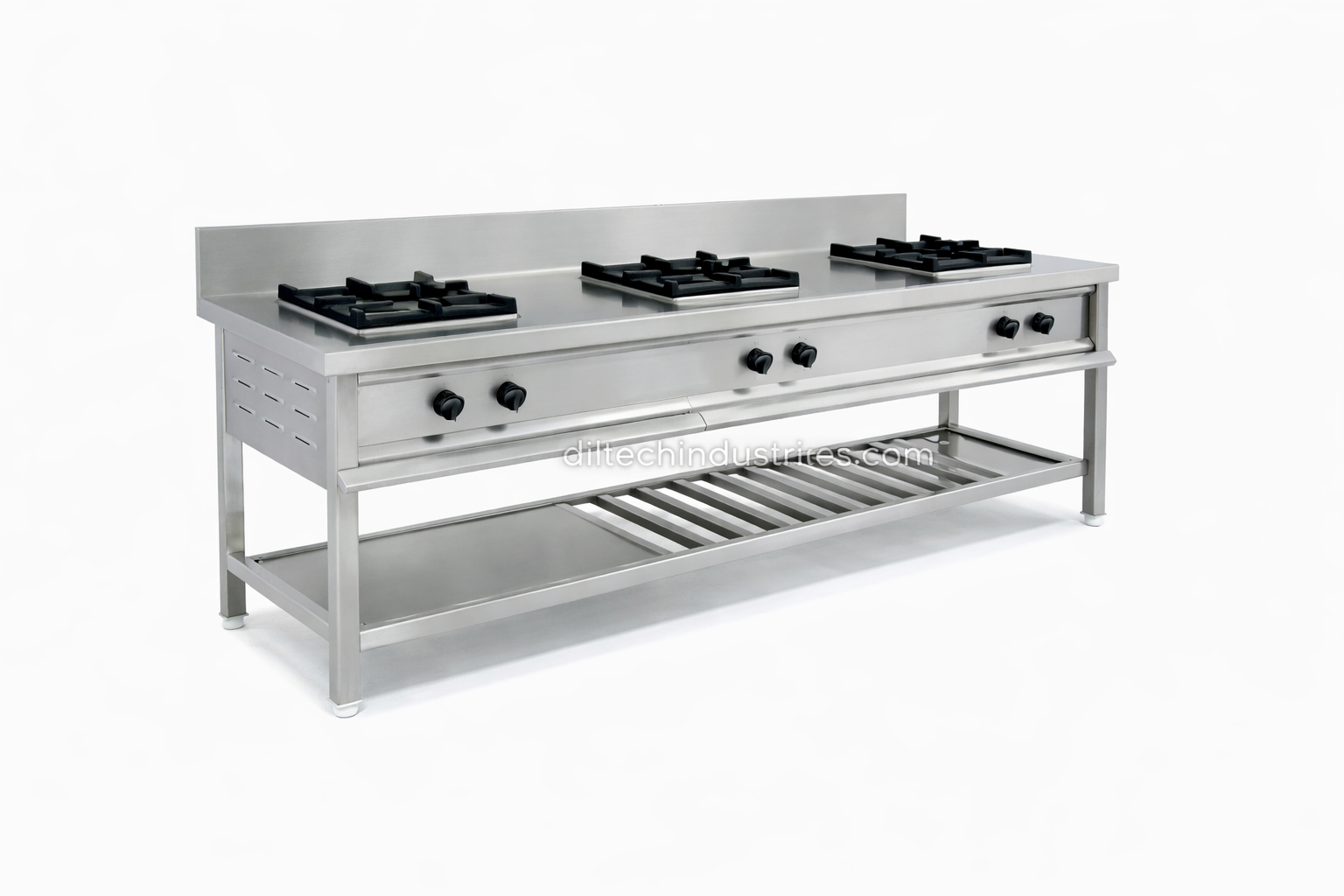 THREE BURNER INDIAN COOKING RANGE